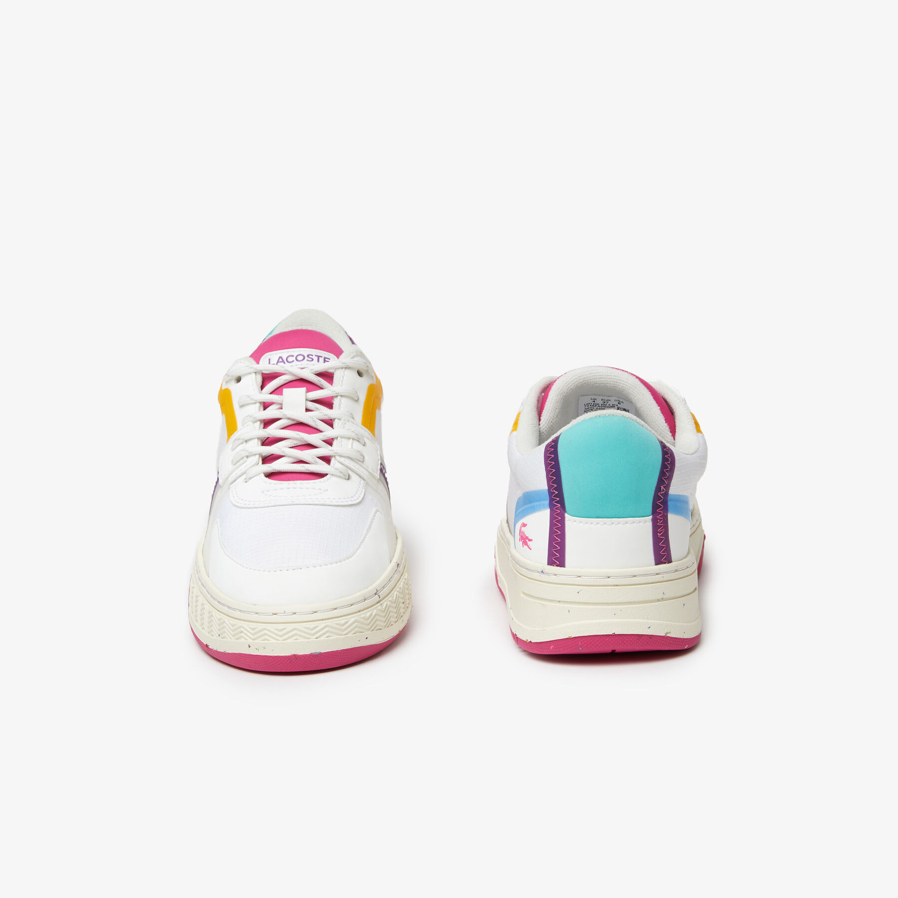 Women's Lacoste L001 Eco Synthetic and Textile Sneakers women s lacoste l001 eco synthetic and textile sneakers
