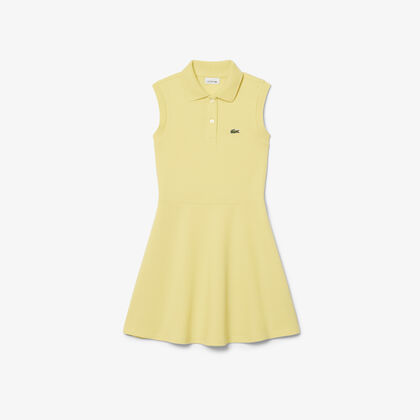 Sleeveless Stretch Pique Dress