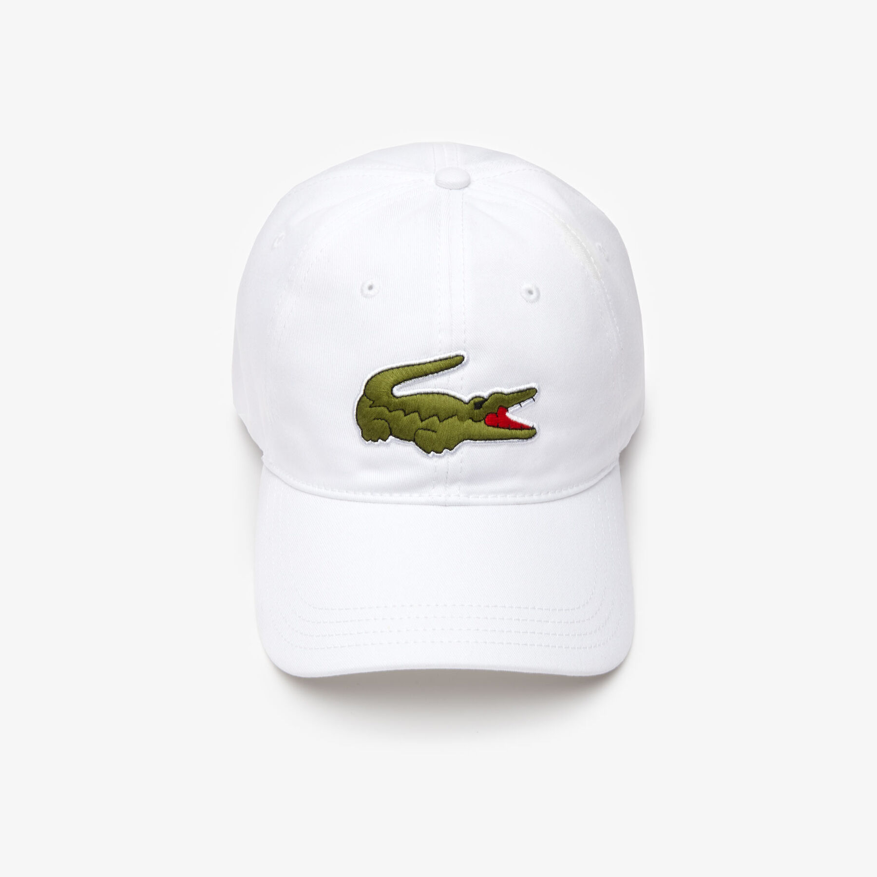 Unisex Contrast Strap And Oversized Crocodile Cotton Cap lacoste unisex contrast strap and oversized crocodile cotton cap