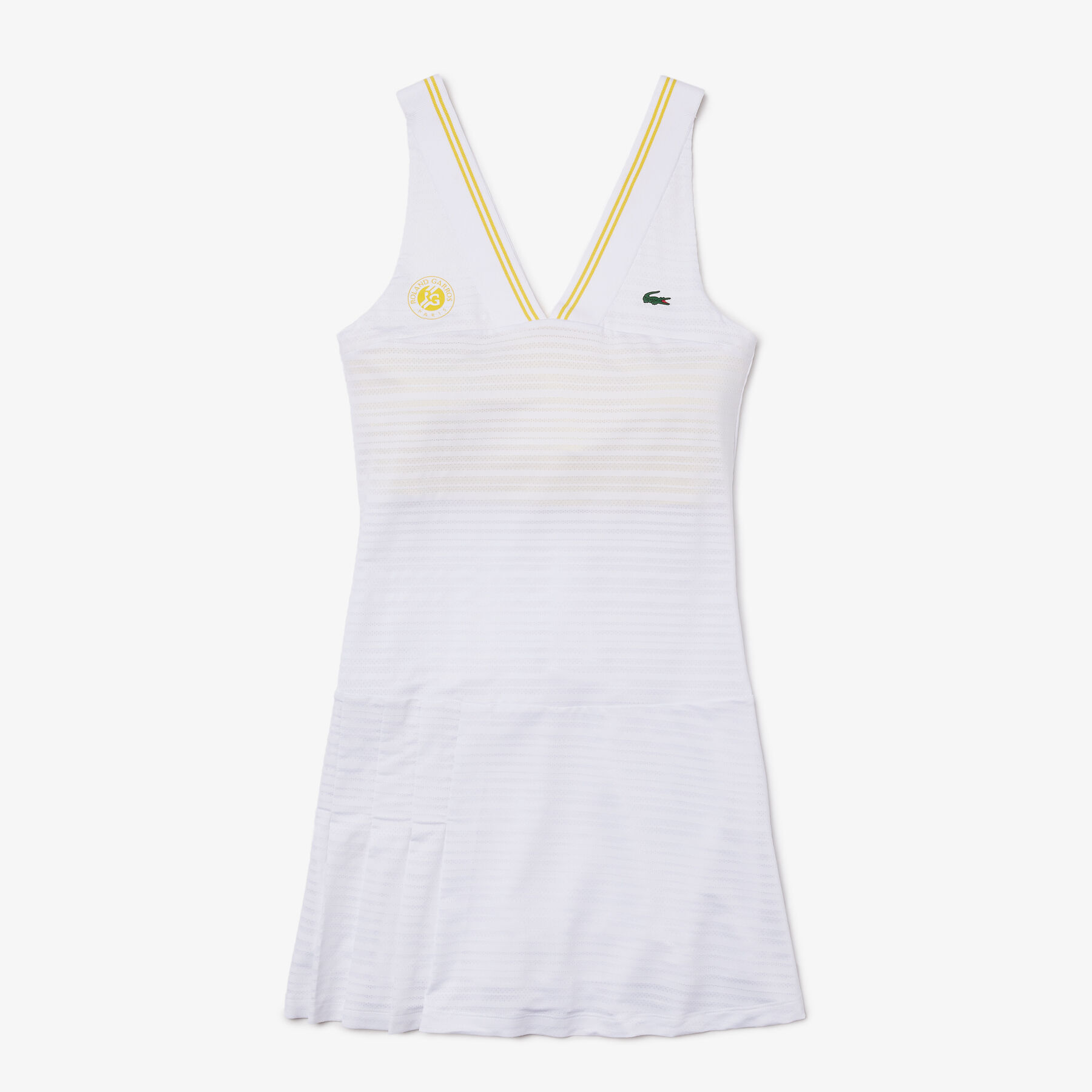 فستان مرن للنساء مجموعة Lacoste SPORT French Open لاكوست فستان مرن للنساء مجموعة lacoste sport french open