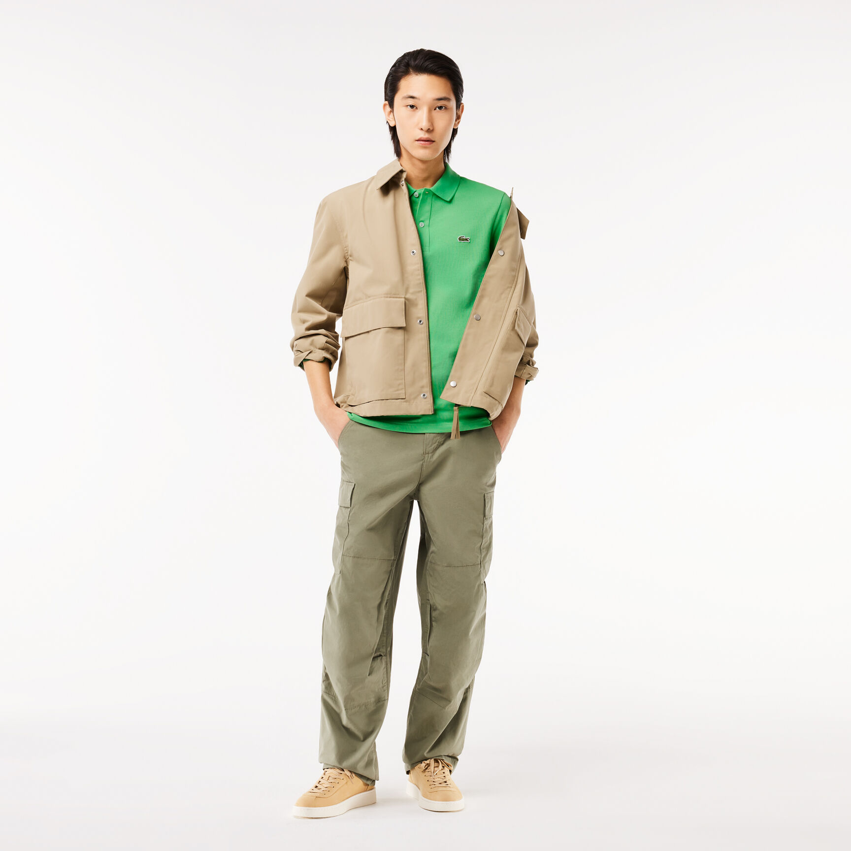 Original L.12.12 Slim Fit Petit Pique Cotton Polo Shirt - PH4012-00-UYX