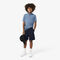 lacoste mini pique print polo shirt
