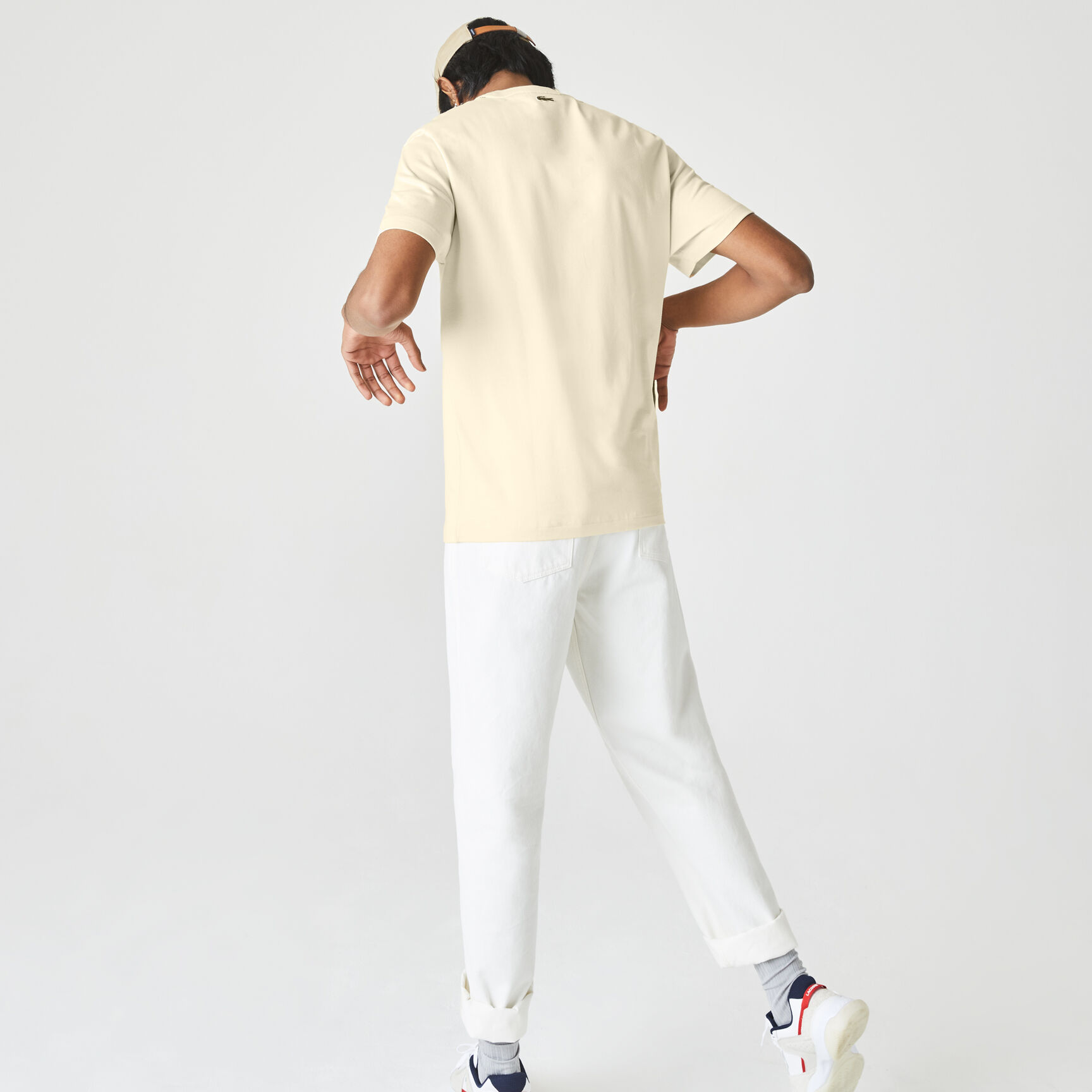 تي شيرت القطن العضوي المطرز للرجال مجموعة Made in France تي شيرت القطن العضوي المطرز للرجال مجموعة Made in France