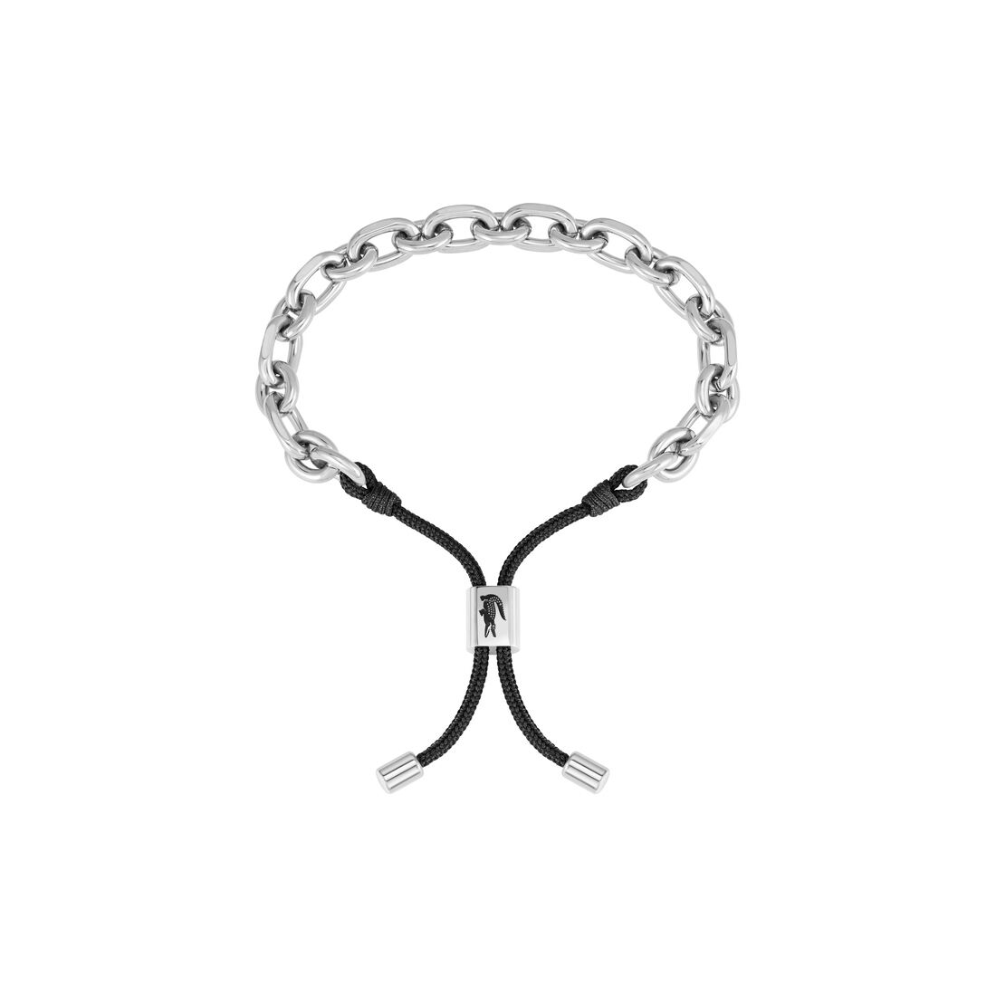 Men Charm Bracelet - 2040250-SILVER