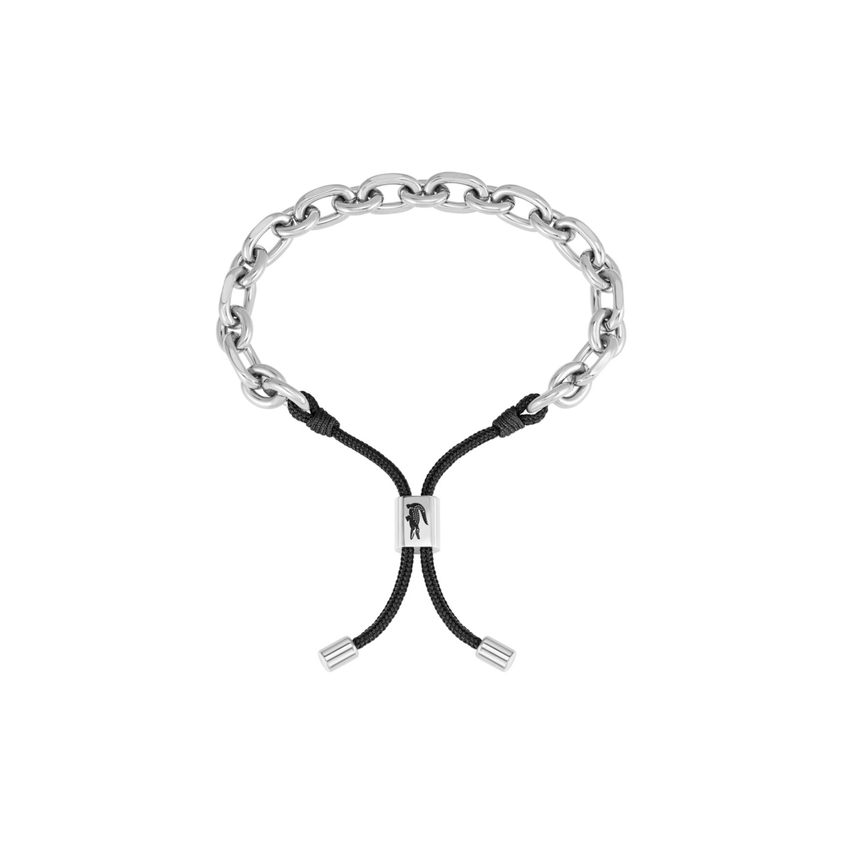 Men Charm Bracelet - 2040250-SILVER