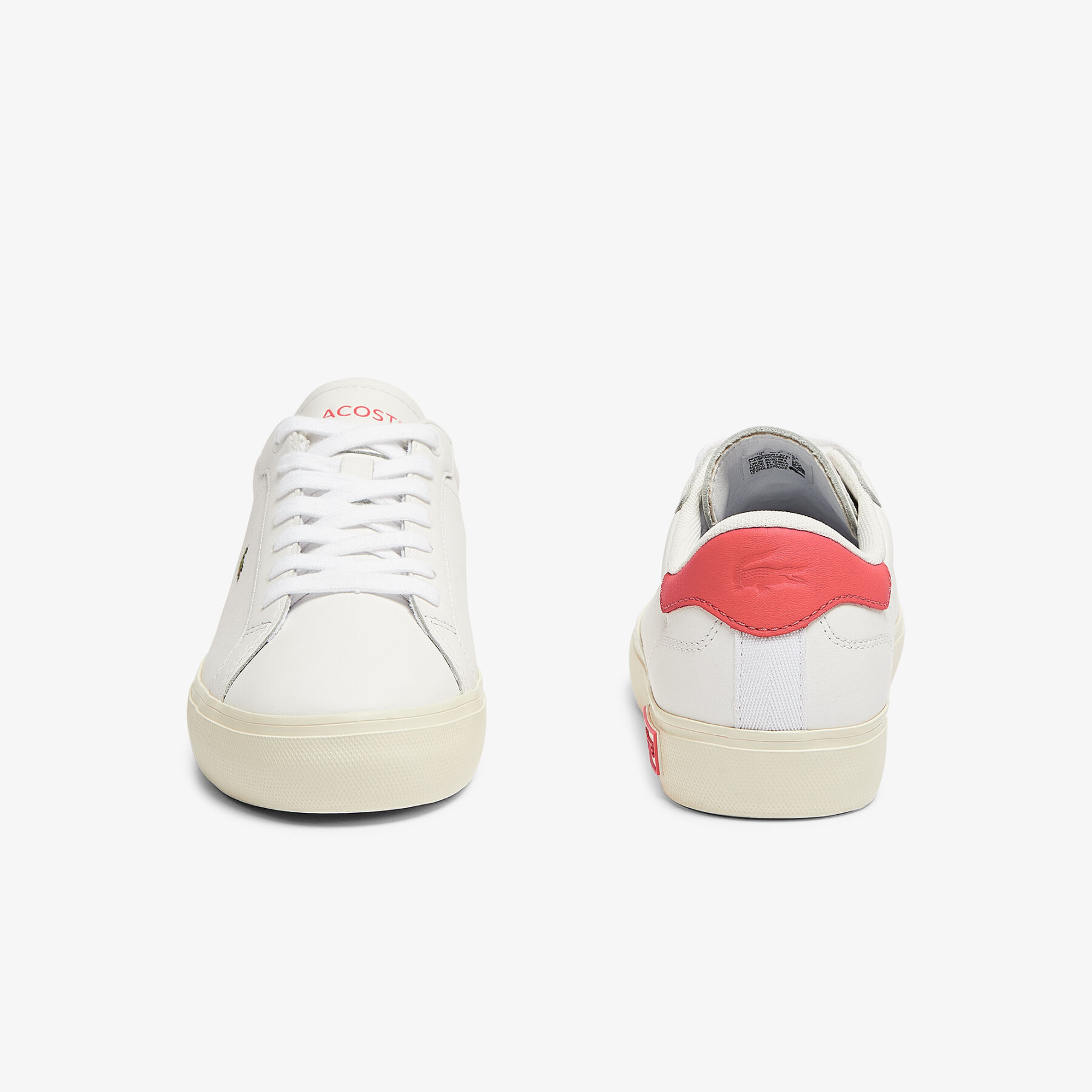 Women's Powercourt Leather Popped Heal Trainers