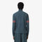 lacoste runway high neck striped jersey sweater