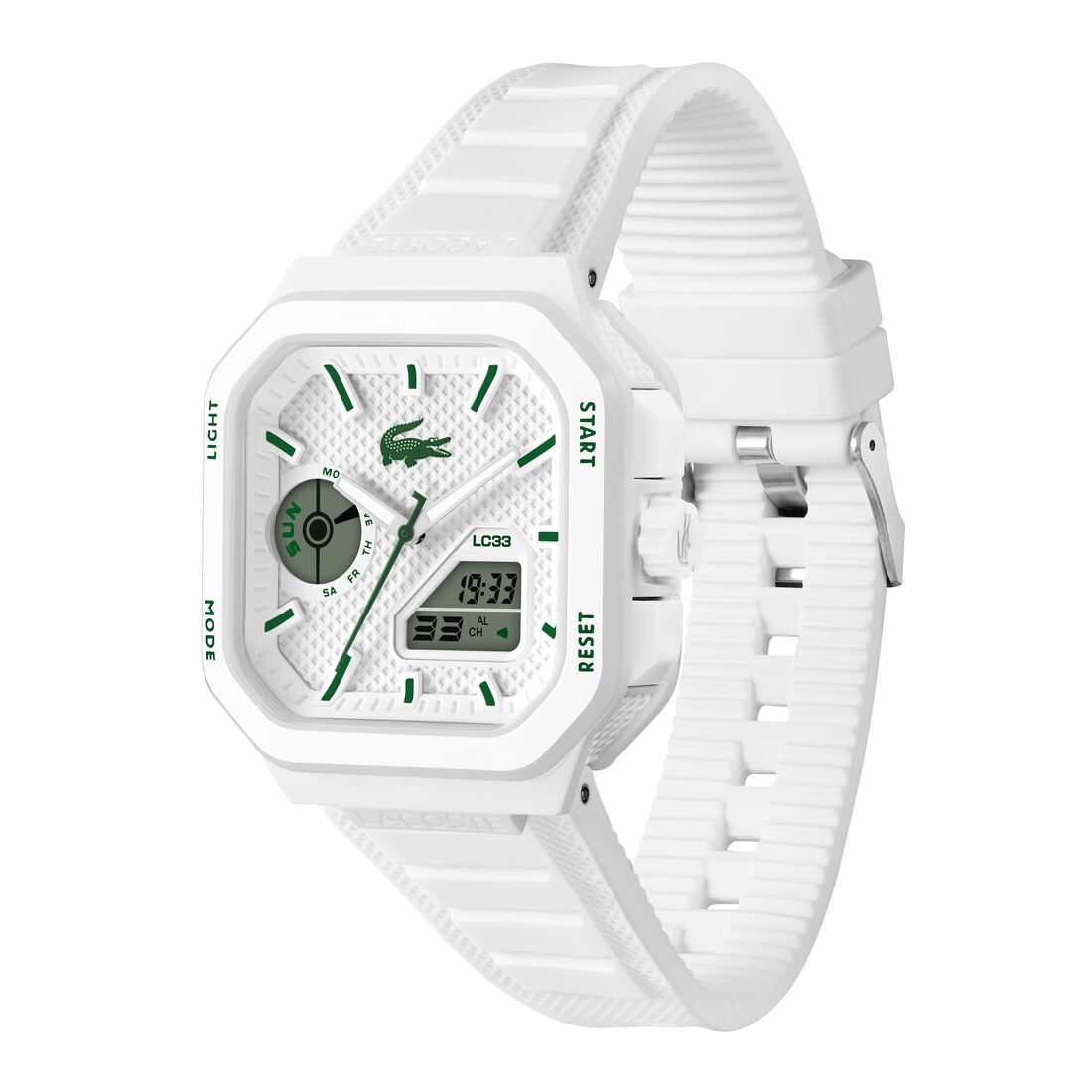 ساعة LC33 مربعة للرجال LC33 Square Men's Watch - 2011506-WHT