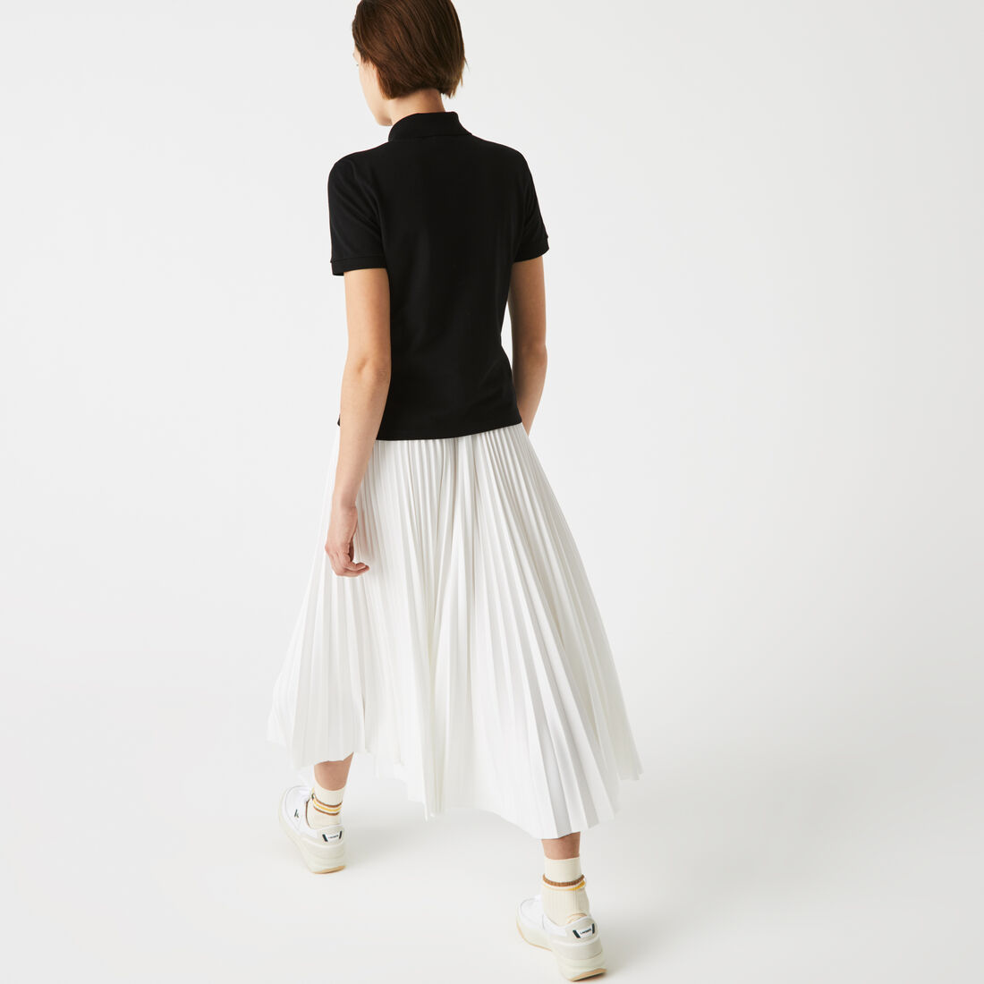 Women’s Lacoste LIVE Slim Fit Stretch Cotton Piqué Polo Women’s Lacoste LIVE Slim Fit Stretch Cotton Piqué Polo