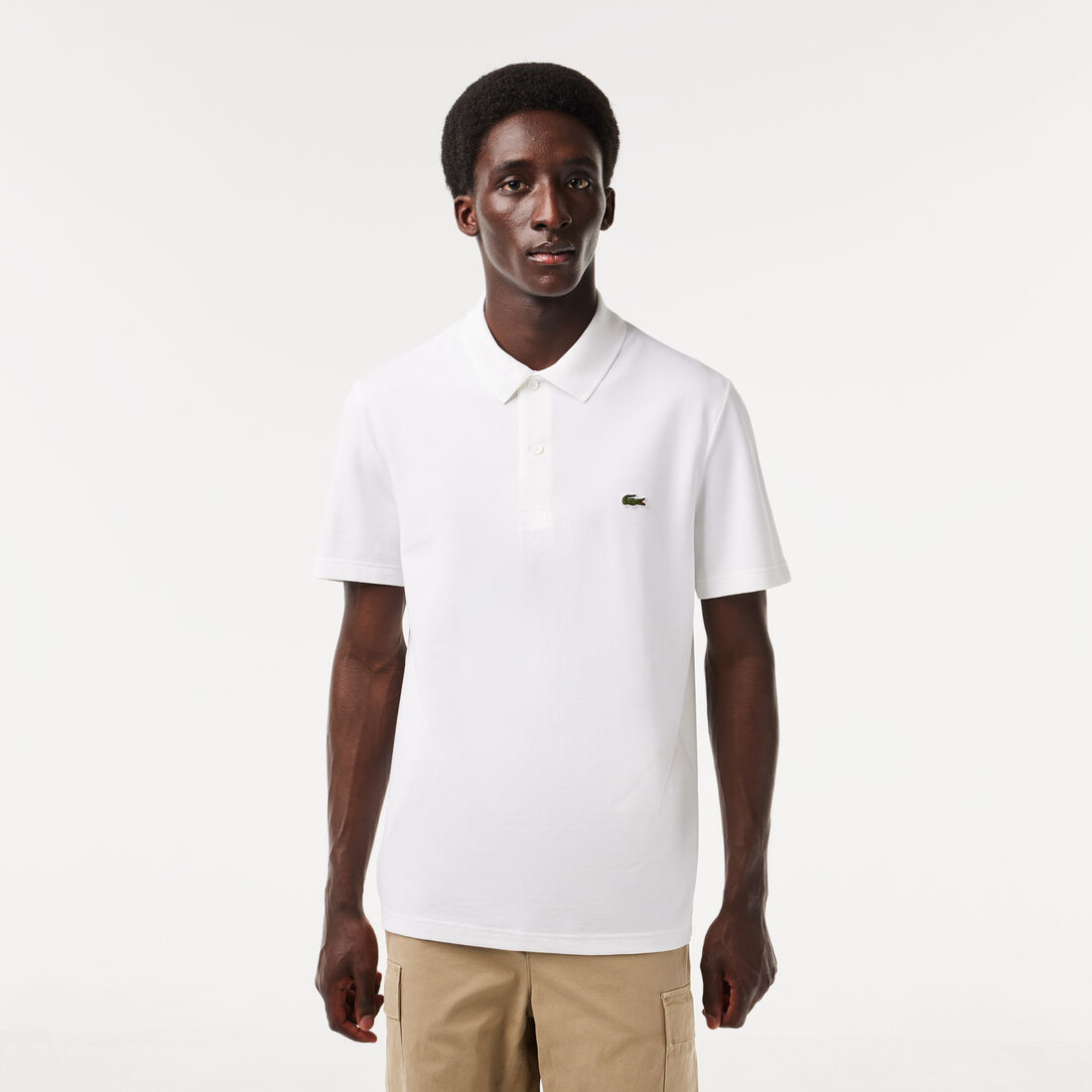 Regular Fit Polyester Cotton Polo Shirt - DH0783-00-001