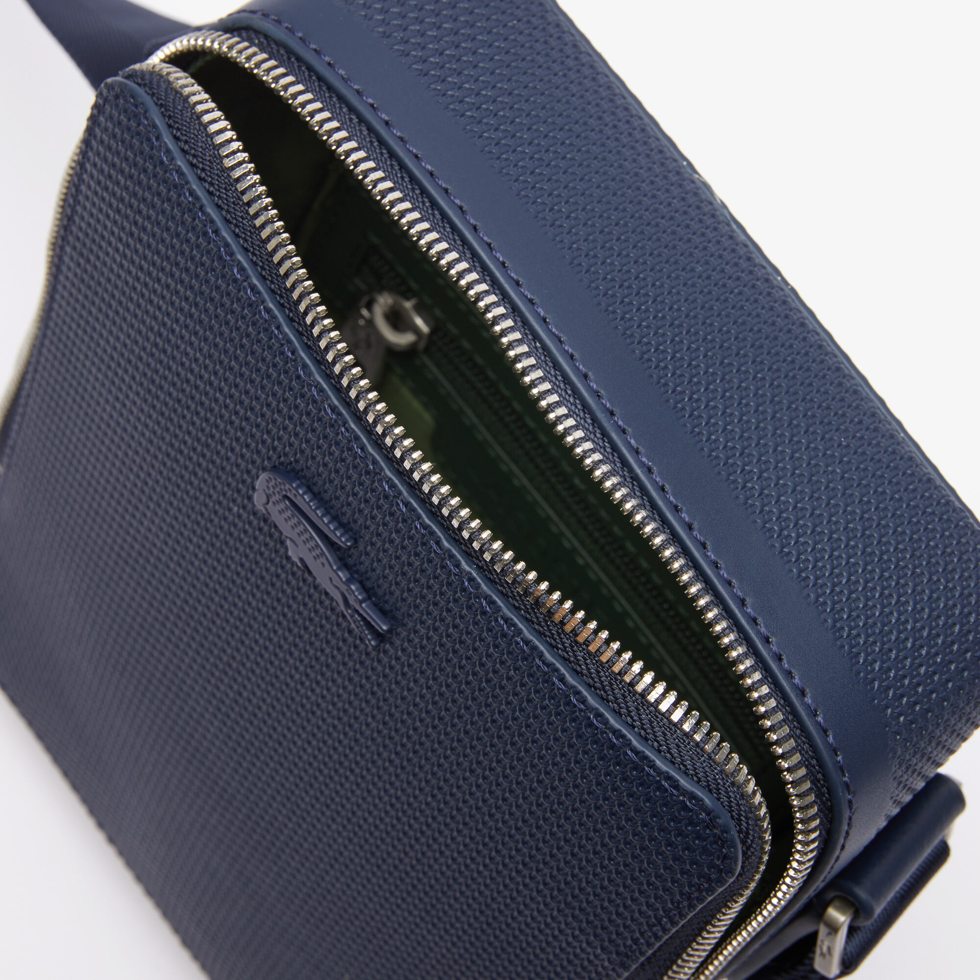 Men's Chantaco Matte Stitched Leather Vertical Camera Bag