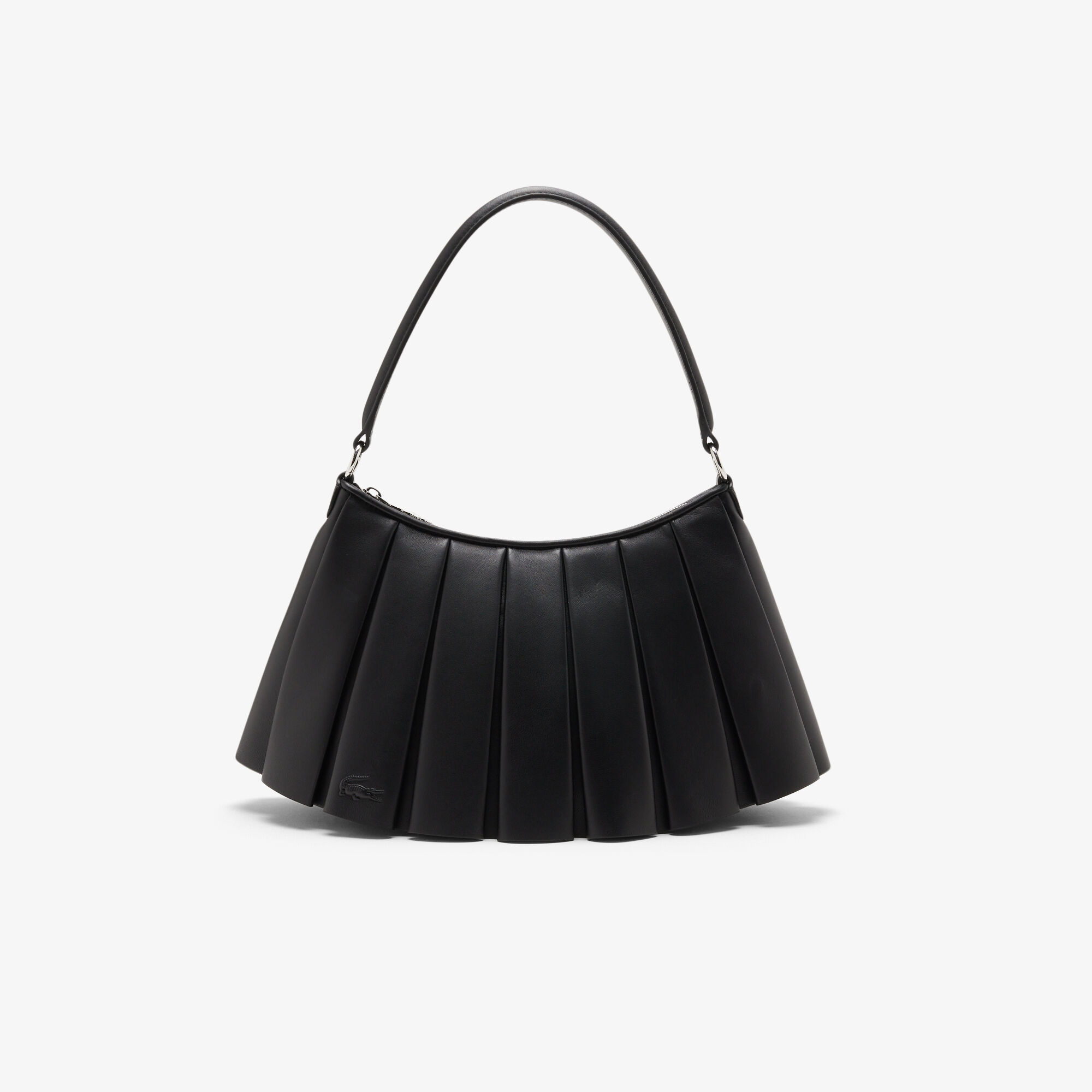 新品　Loundgedress Medium Lenglen Leather Bag, Black | LACOSTE UAE