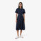 فستان بولو قصير من قماش البيكيه الصغير Flared Petit Pique Polo Dress - EF9621-00-166