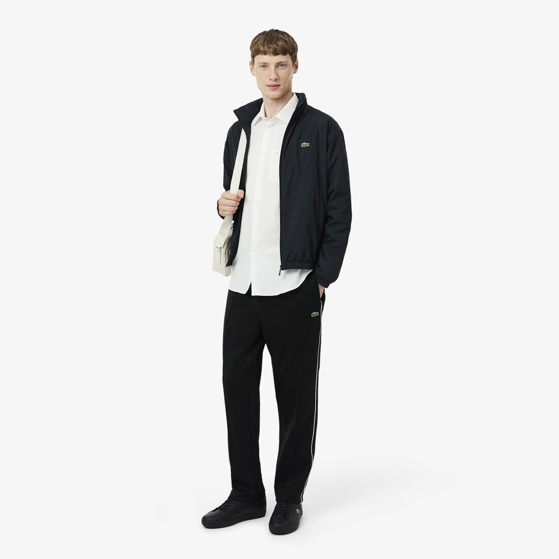 Men's Powercourt Leather Sneakers Men's Powercourt Leather Sneakers - 49SMA0081-02H