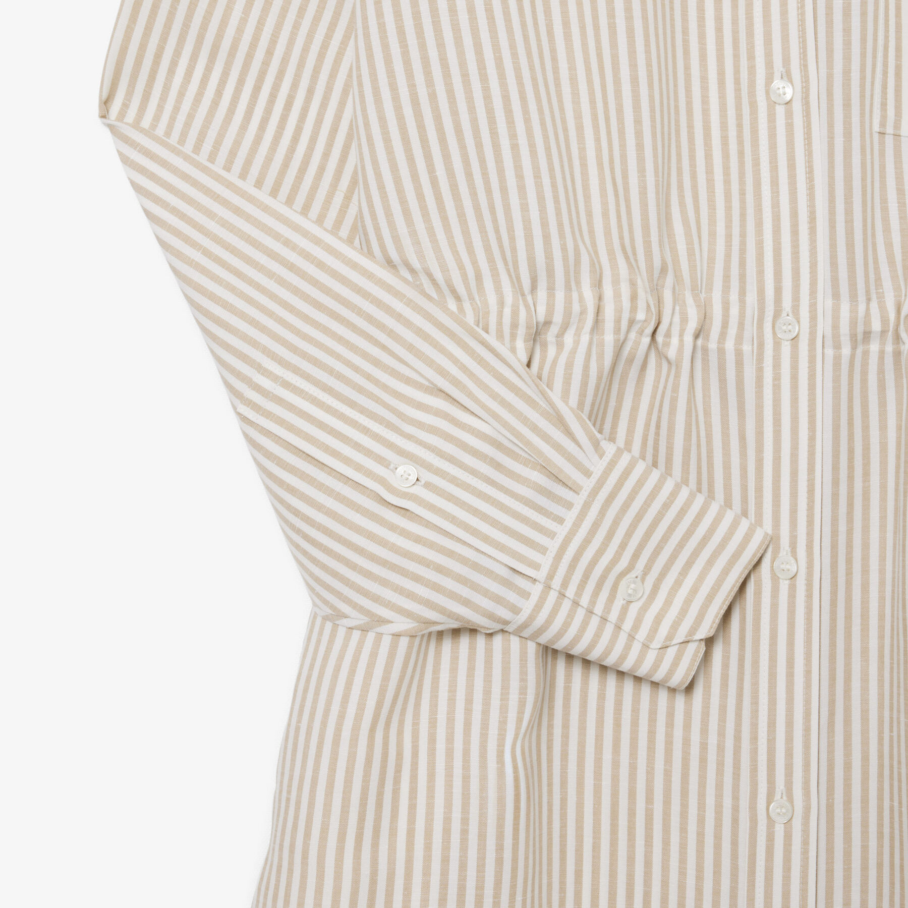 Oversized Linen Blend Shirt Dress Oversized Linen Blend Shirt Dress - EF7604-00-8GI