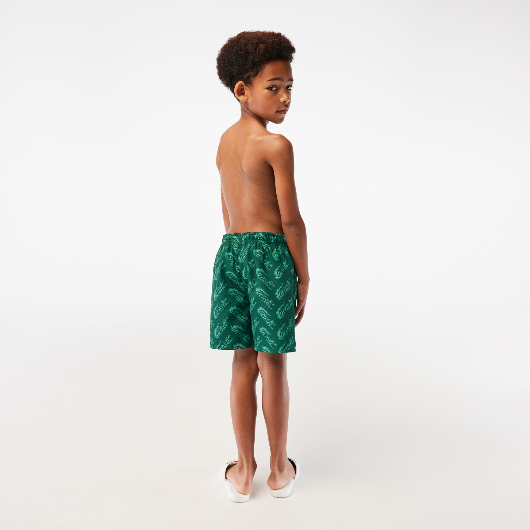 بدلة سباحة بشعار تمساح لاكوست للأولاد بدلة سباحة بشعار تمساح لاكوست للأولاد