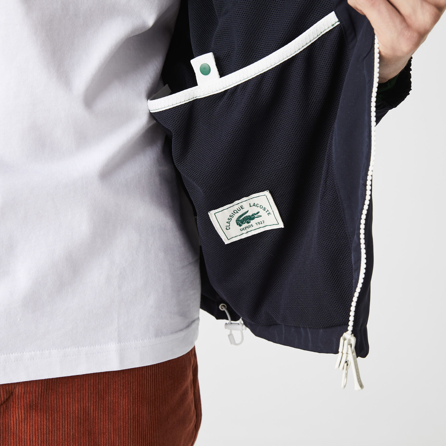 سترة بسحاب واقية من الرياح للرجال خفيفة الوزن وضد الماء