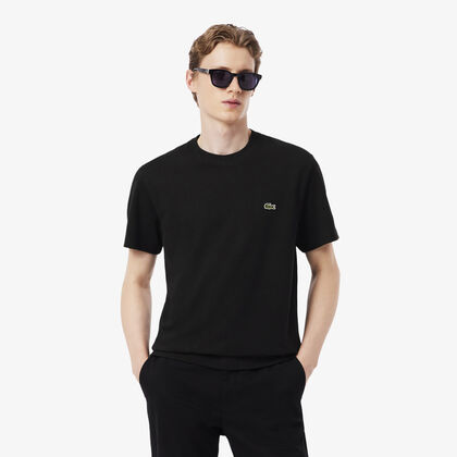 Heavy Cotton And Linen Pique T-shirt