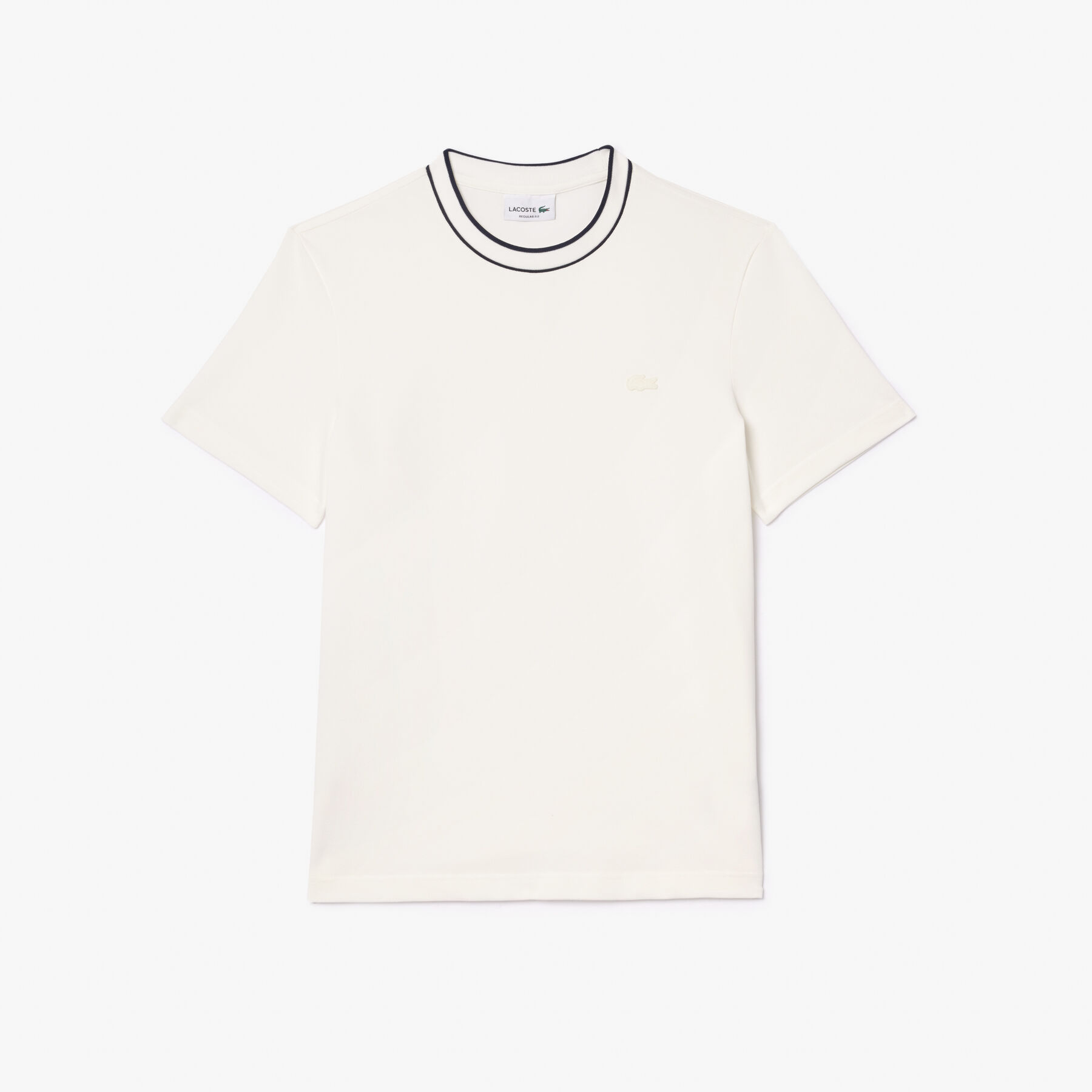Stretch Pique Stripe Collar T-shirt - TH8174-00-70V