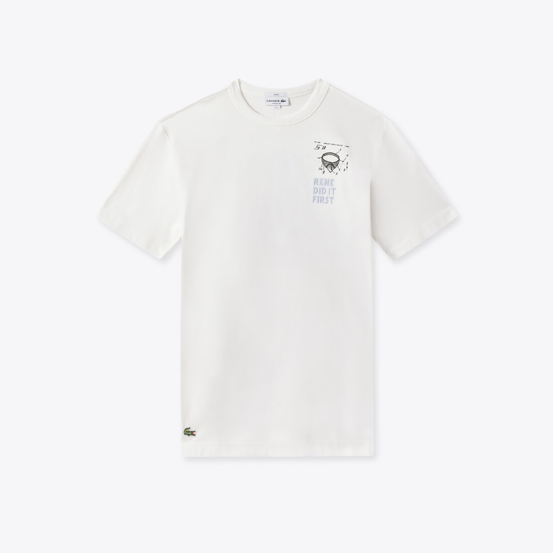 تي شيرت بيكه بظهر لامع Patent Back Pique T-shirt - TH0135-00-IMH