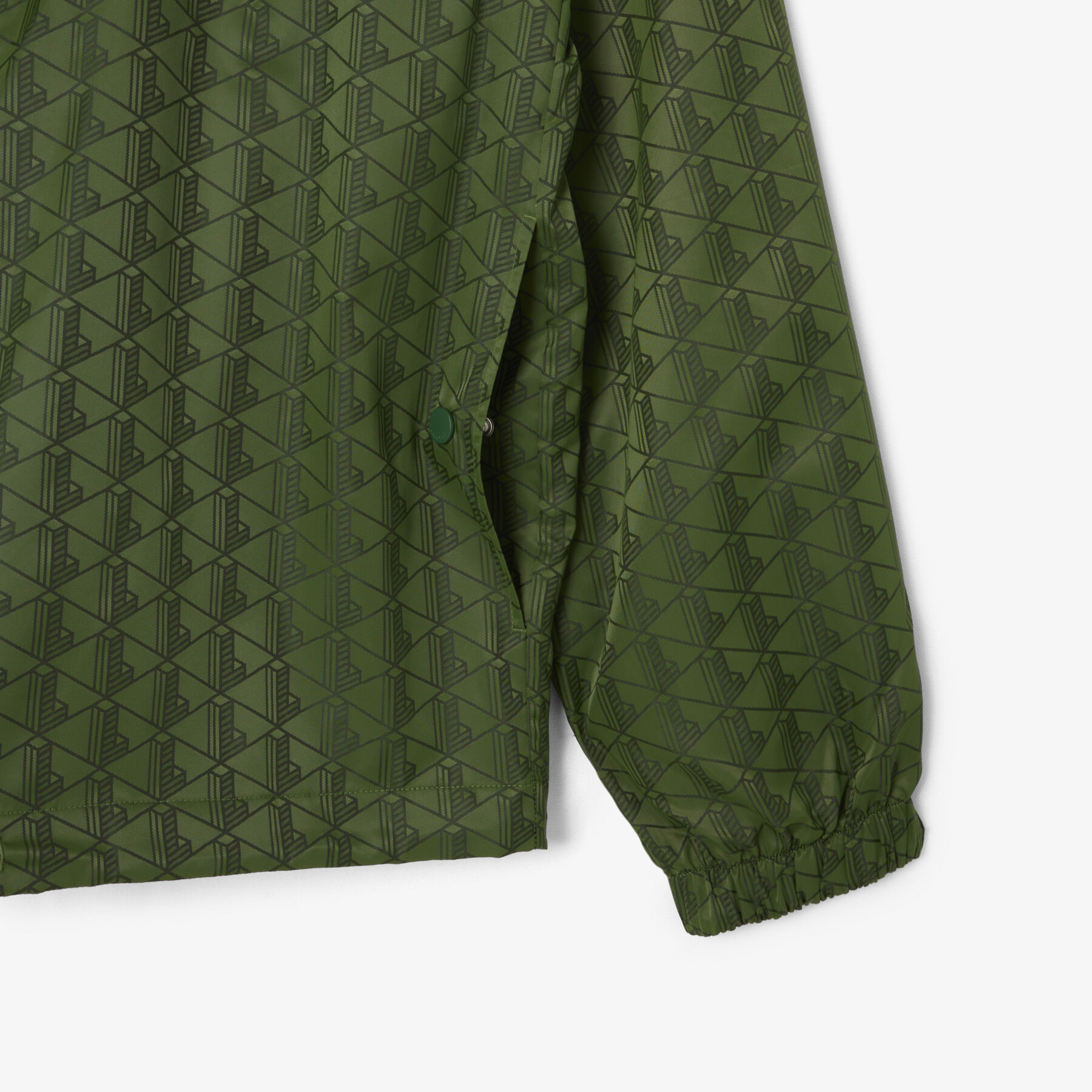 Reversible Bi Material Monogram Jacket lacoste reversible bi material monogram jacket
