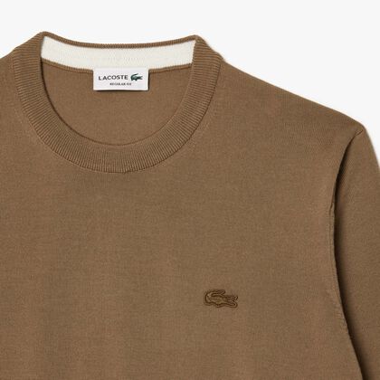 Merino Wool Crew Neck Sweater