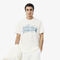 lacoste printed cotton jersey t shirt