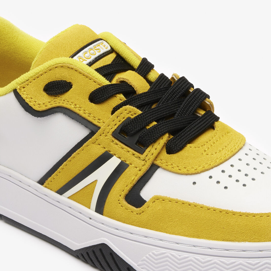 سنيكرز L001 جلد مغلف للنساء Women's L001 Coated Leather Trainers - 46SFA0044-V05