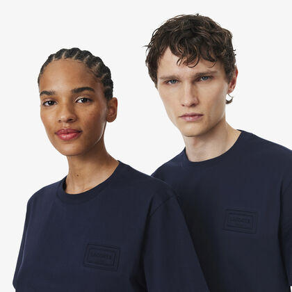 Embossed Branding Cotton T-shirt Embossed Branding Cotton T-shirt