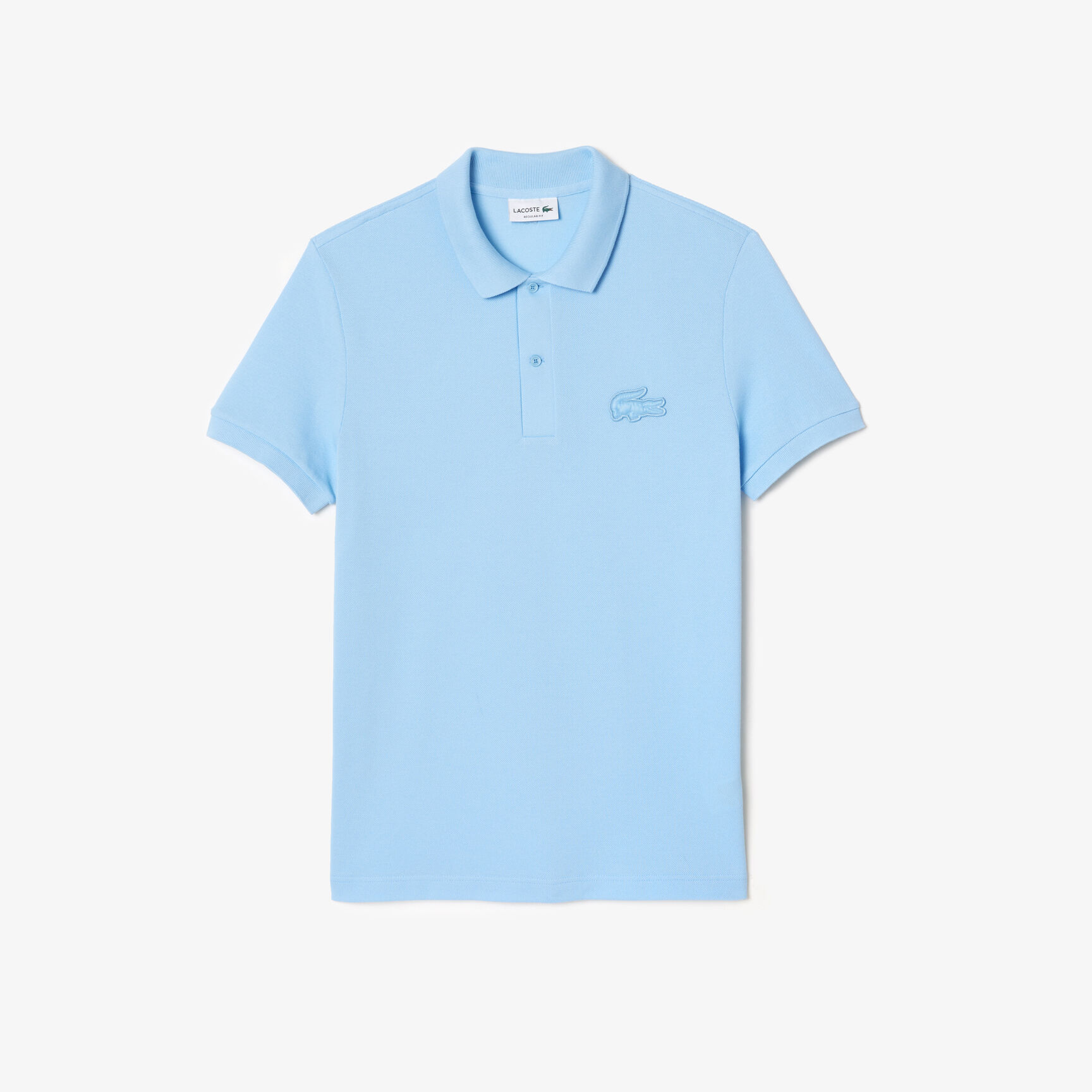 Regular Fit Quilted Crocodile Badge Polo Shirt - PH2100-00-HBP