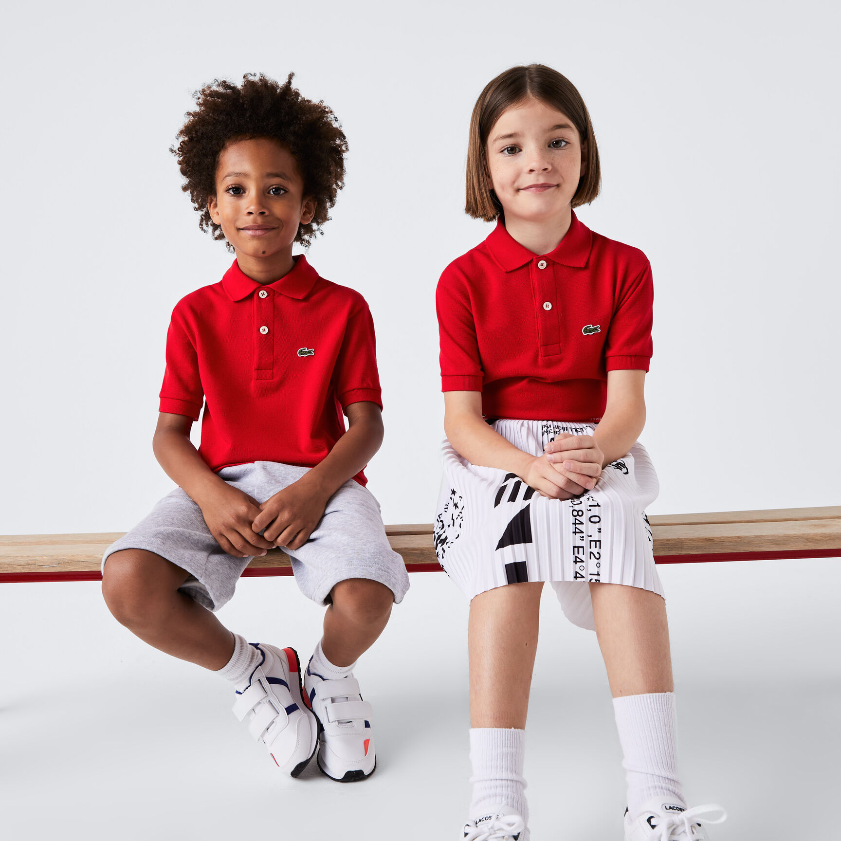 Kids' Monochrome Pique Polo Shirt - PJ2909-00-240