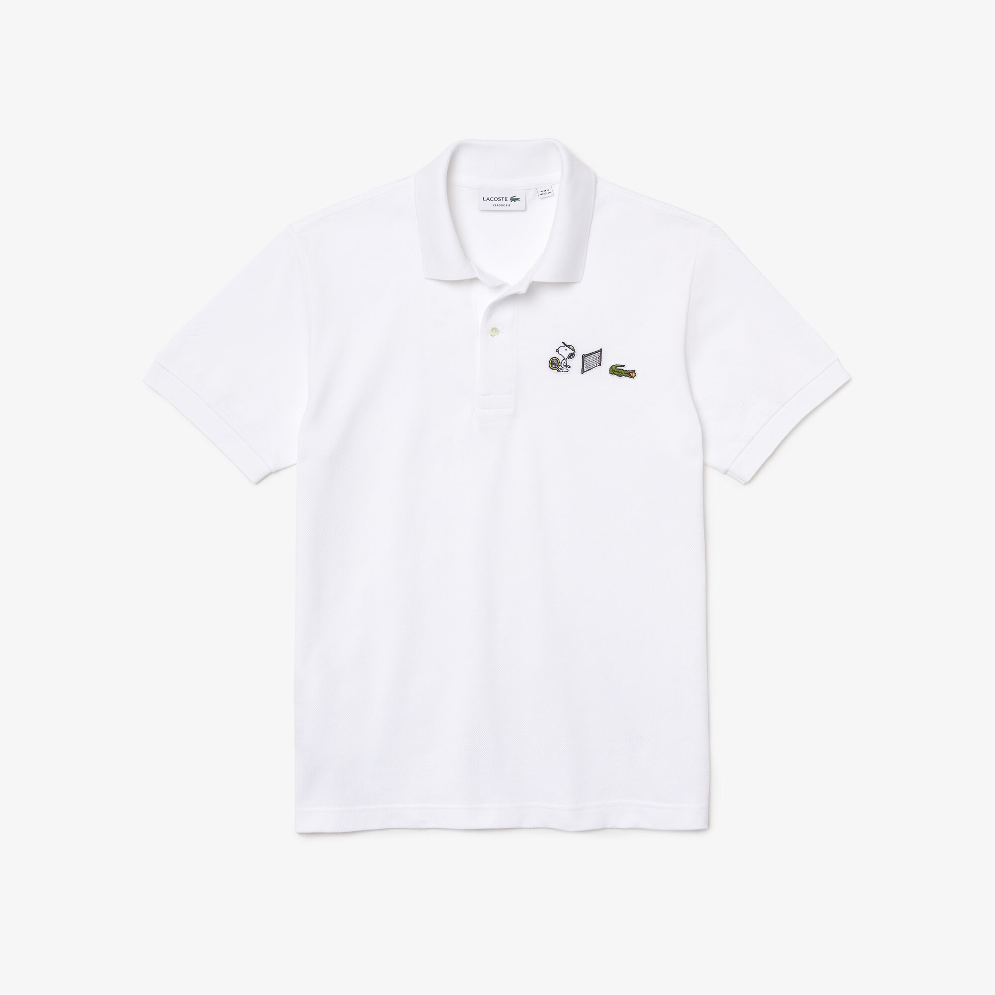 Men’s Lacoste x Peanuts Relaxed Fit Organic Cotton Polo