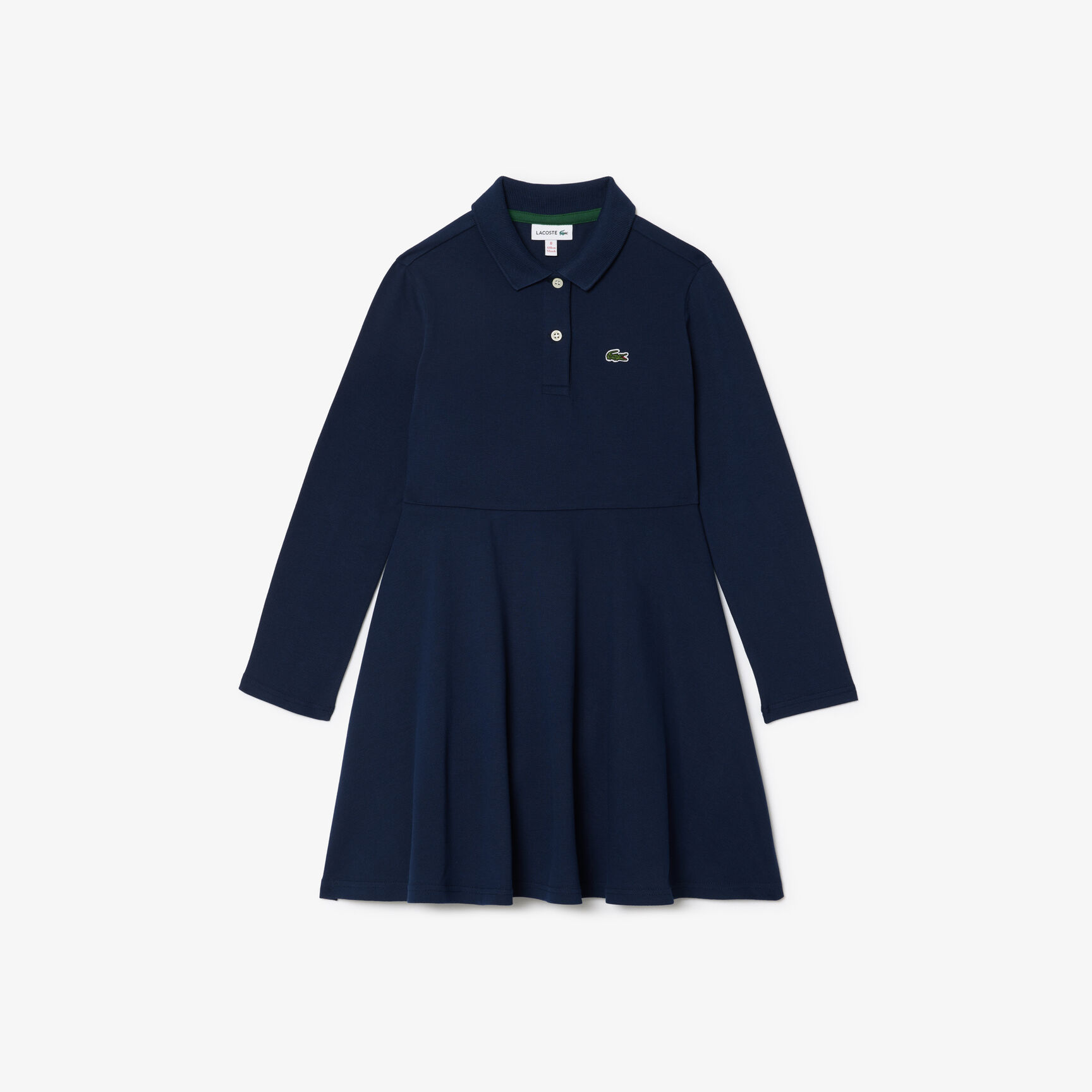 Girls' Lacoste Polo Collar Pique Dress - EJ9751-00-166