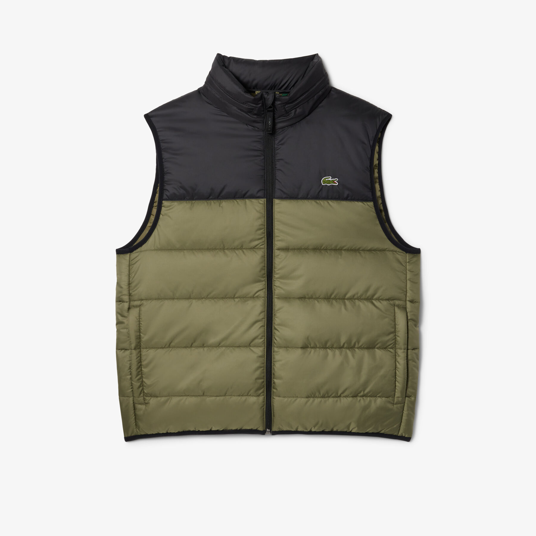 Sleeveless Water-Repellent Jacket lacoste sleeveless water repellent jacket