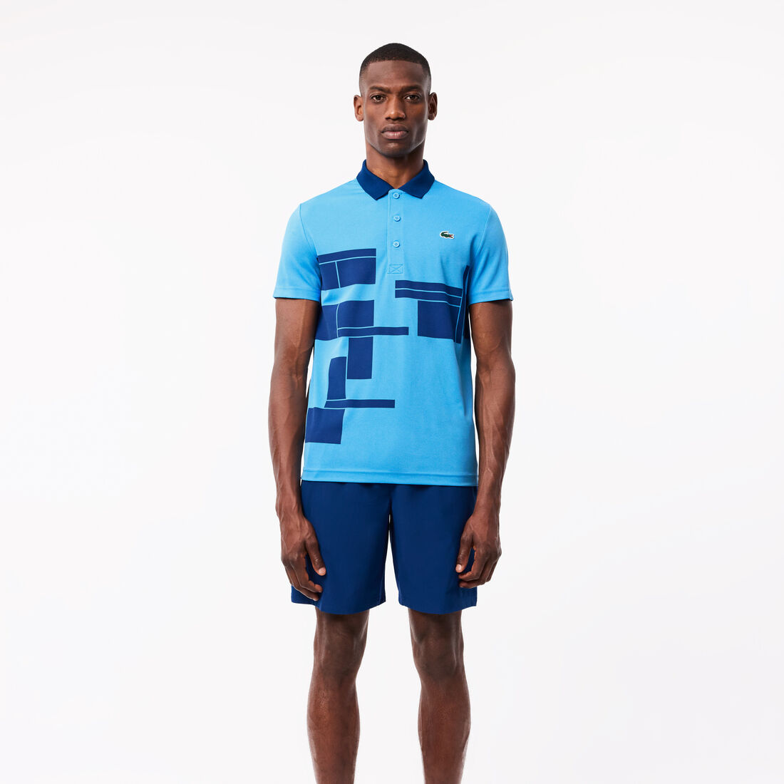 Lacoste Tennis x Novak Djokovic Fan Version Polo Shirt Lacoste Tennis x Novak Djokovic Fan Version Polo Shirt - DH2568-00-IDE