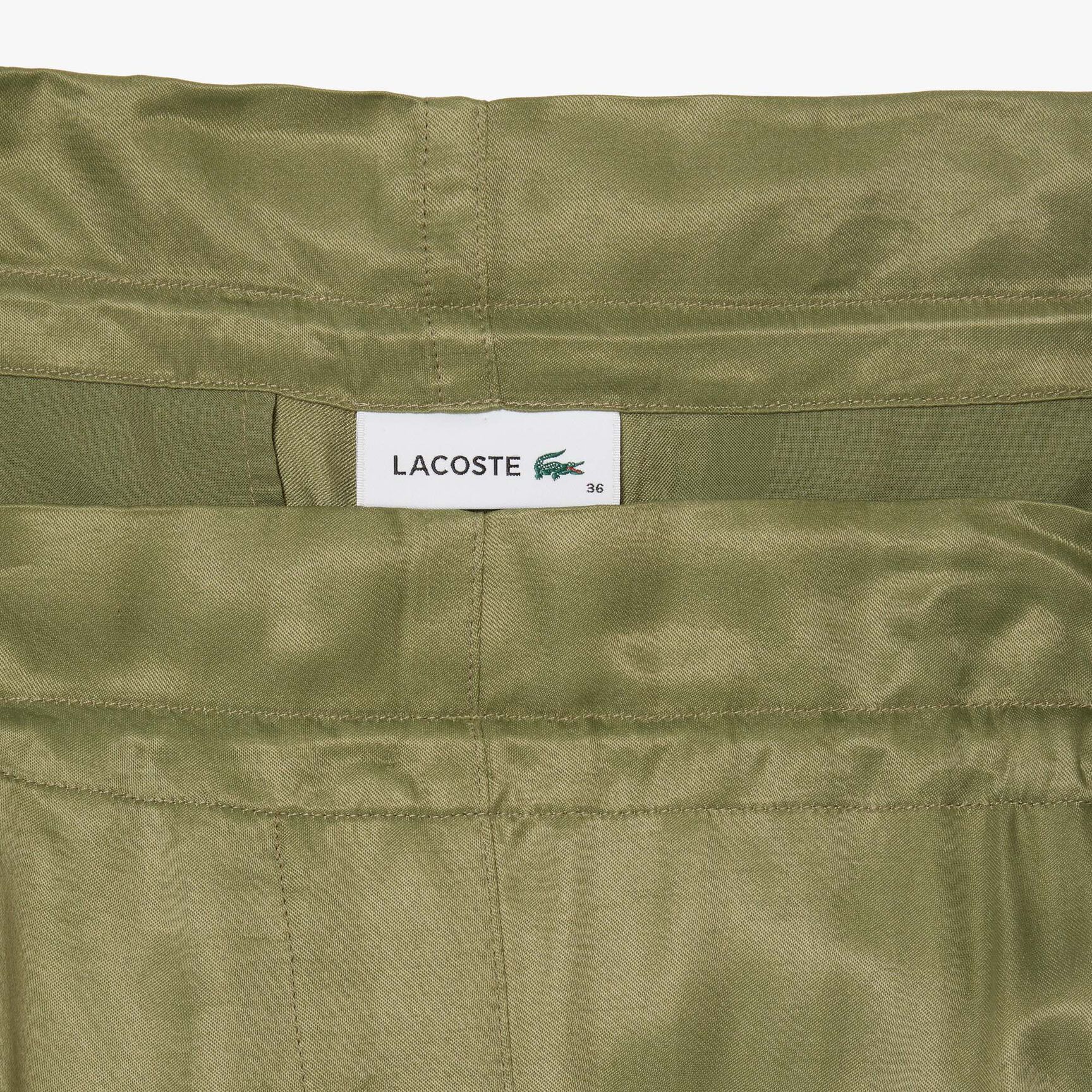 Oversized Satin Cargo Pants - HF4002-00-BMY