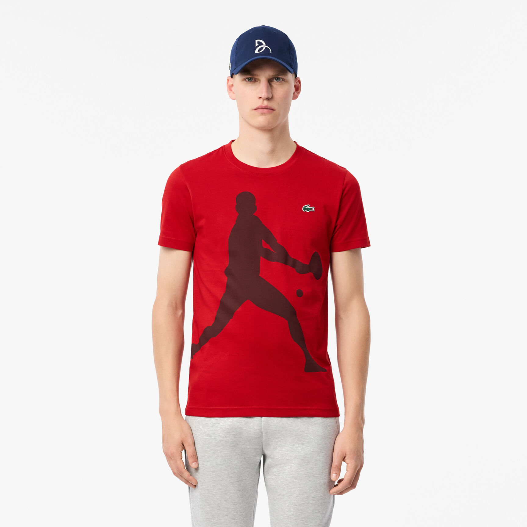 Lacoste Tennis x Novak Djokovic T-shirt and Cap Set Lacoste Tennis x Novak Djokovic T-shirt and Cap Set - TH7516-00-KB2