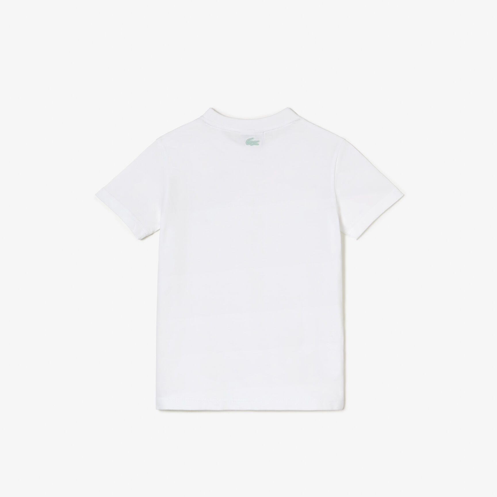 تيشيرت لاكوست بطبعة محددة بلون مغاير قطن جيرسيه للأطفال تيشيرت لاكوست بطبعة محددة بلون مغاير قطن جيرسيه للأطفال