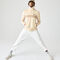 lacoste men s heritage striped band and badge zip sweatshirt