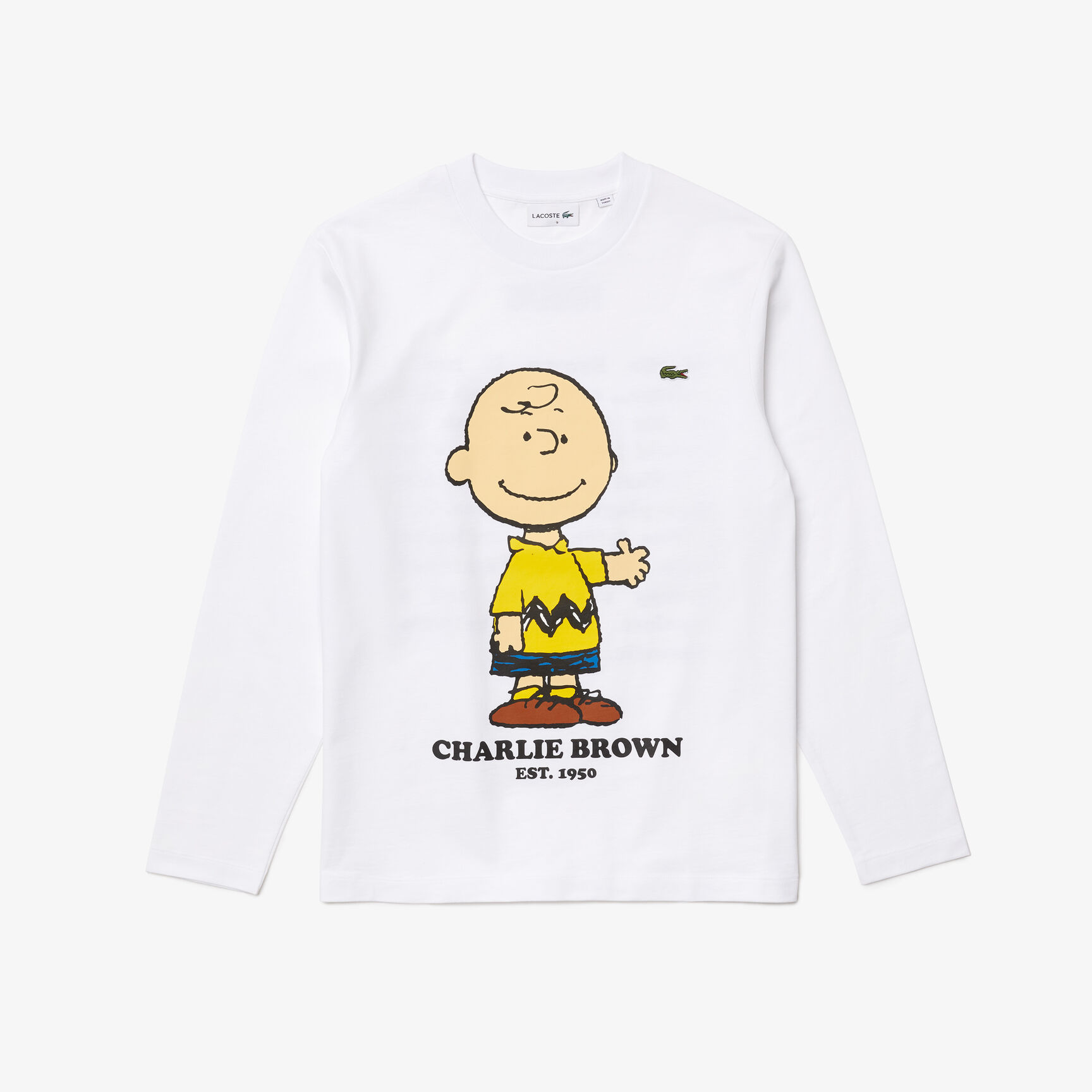 Men's Lacoste x Peanuts Organic Cotton T-shirt Men's Lacoste x Peanuts Organic Cotton T-shirt