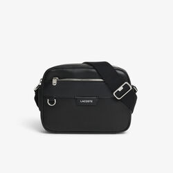 lacoste ossian leather reporter bag
