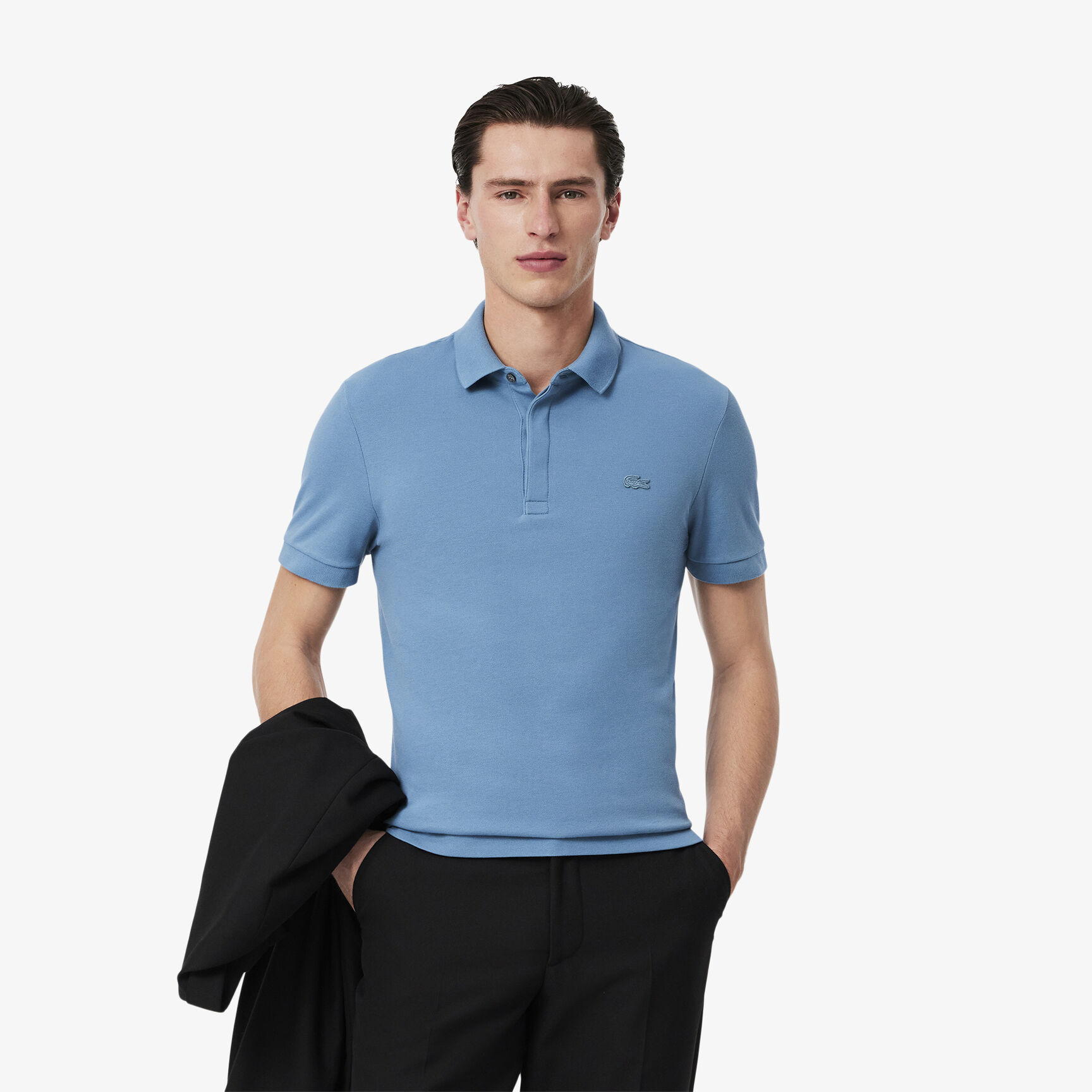Regular Fit Paris Stretch Pique Polo Shirt - PH5522-00-HD9