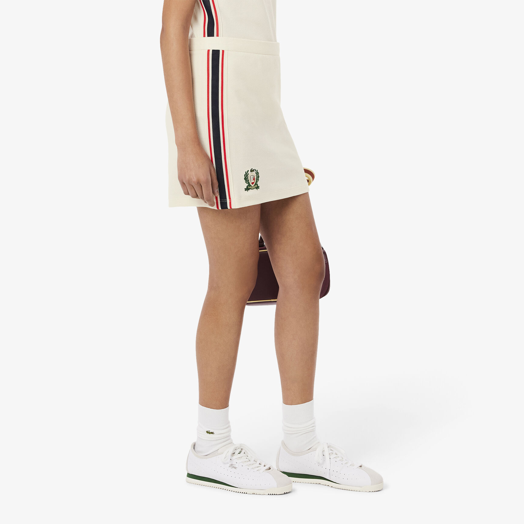 French Made Textured Pique Skirt French Made Textured Pique Skirt - JF0522-00-XFJ