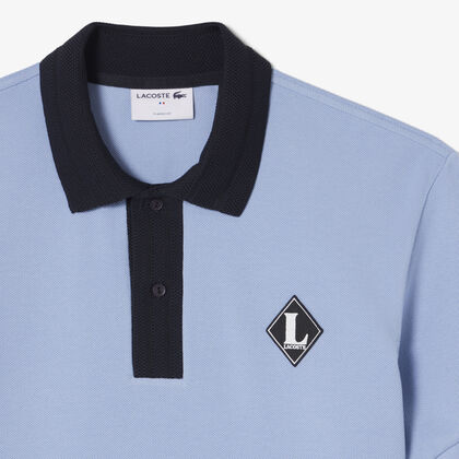 French Made Classic Fit Badge Polo Shirt