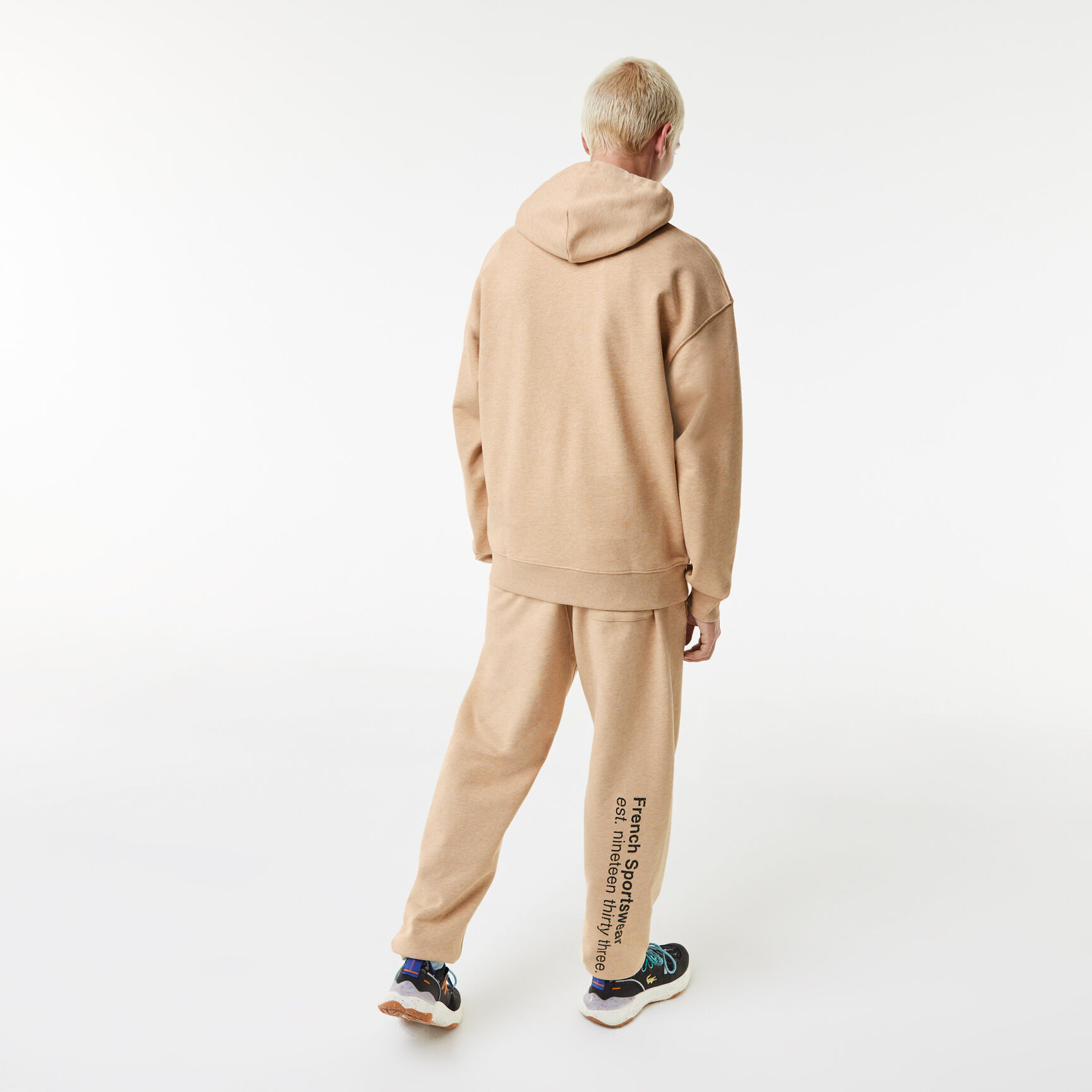 سويت شيرت بغطاء رأس وقصة فضفاضة وشعار التمساح للرجال سويت شيرت بغطاء رأس وقصة فضفاضة وشعار التمساح للرجال