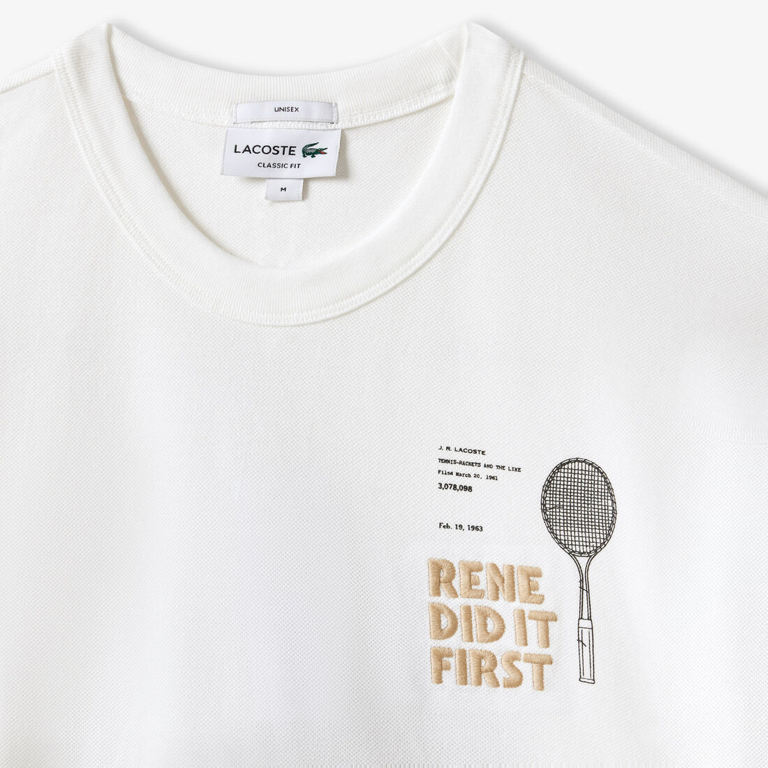 Patent Back Pique T-shirt Patent Back Pique T-shirt - TH0135-00-IMF