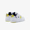 infants  lacoste t clip synthetic colour pop trainers