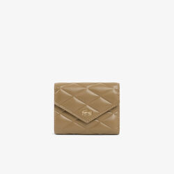 lacoste crocodelle leather billfold