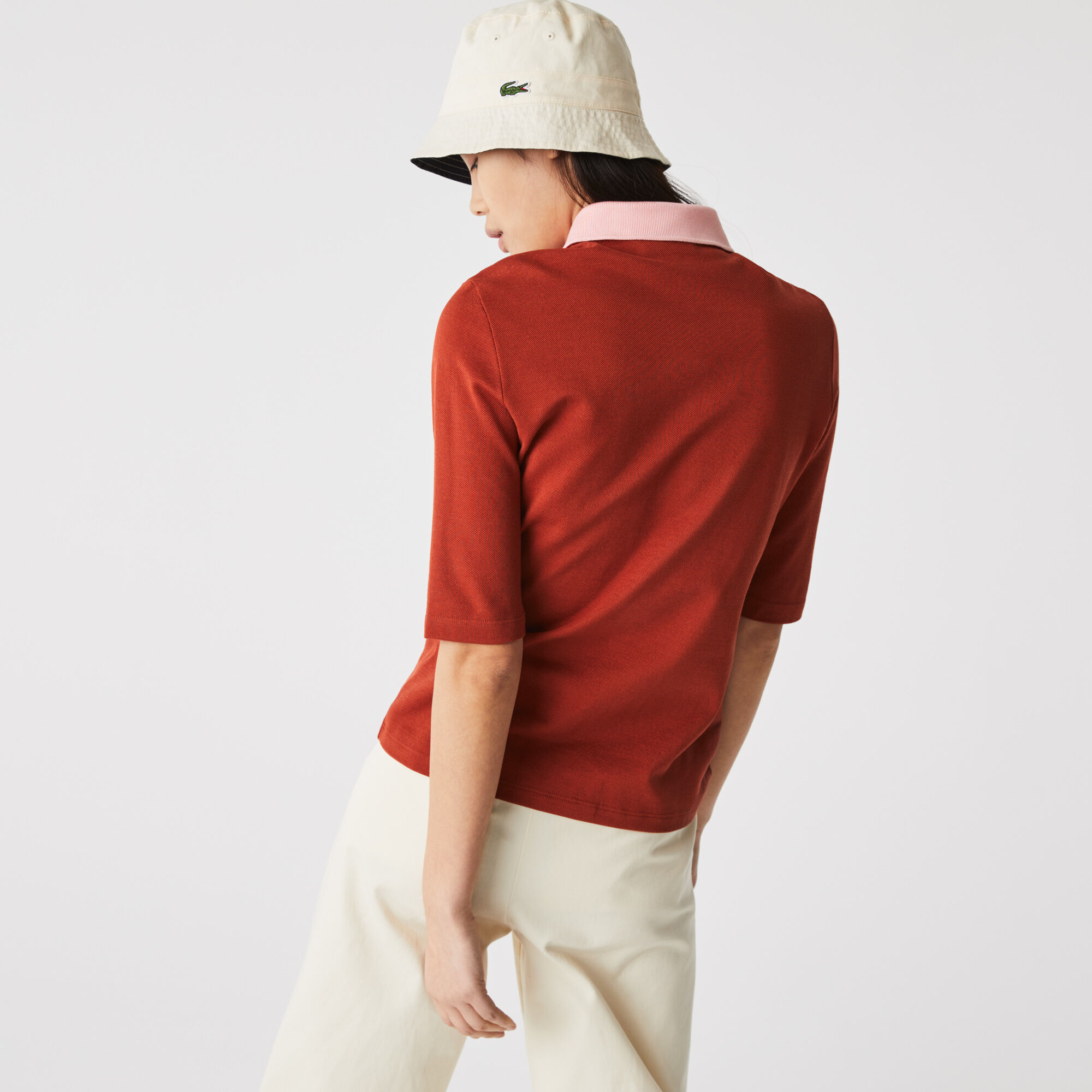 Women’s Lacoste Slim Fit Cotton Polo Shirt