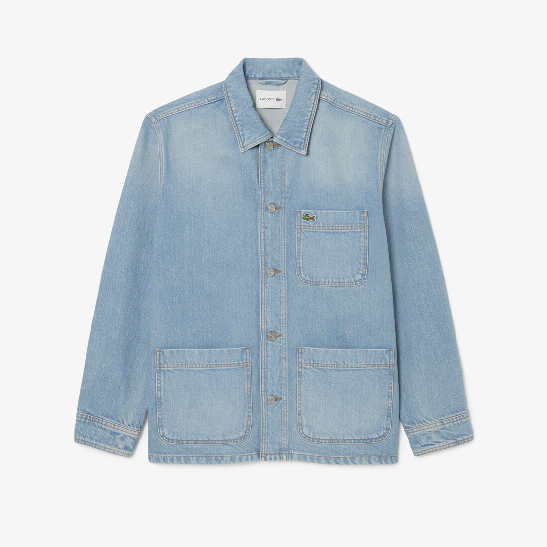 Heavy Cotton Denim Overshirt Jacket Heavy Cotton Denim Overshirt Jacket - CH9222-00-MKU